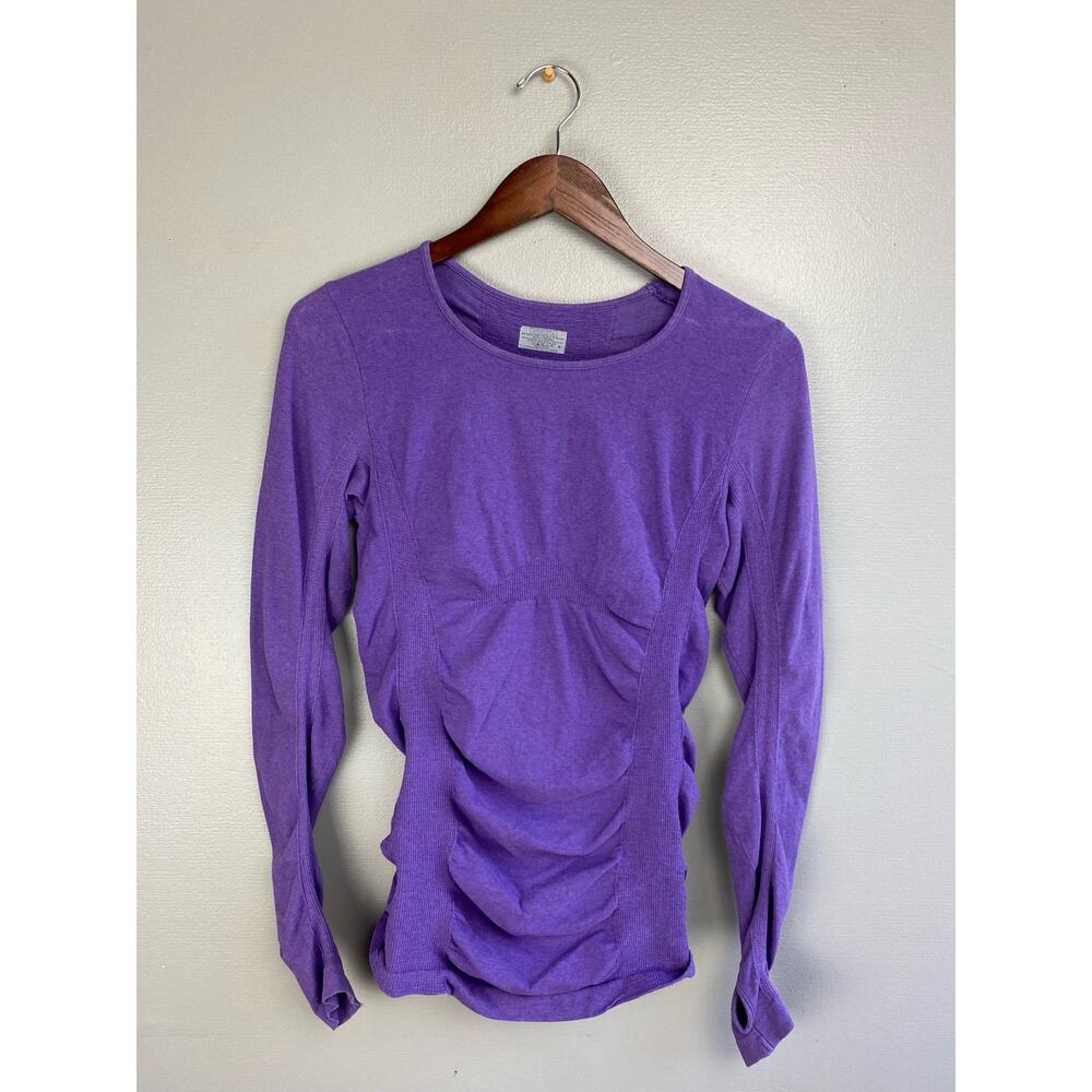 Athleta Purple Workout Top Size M